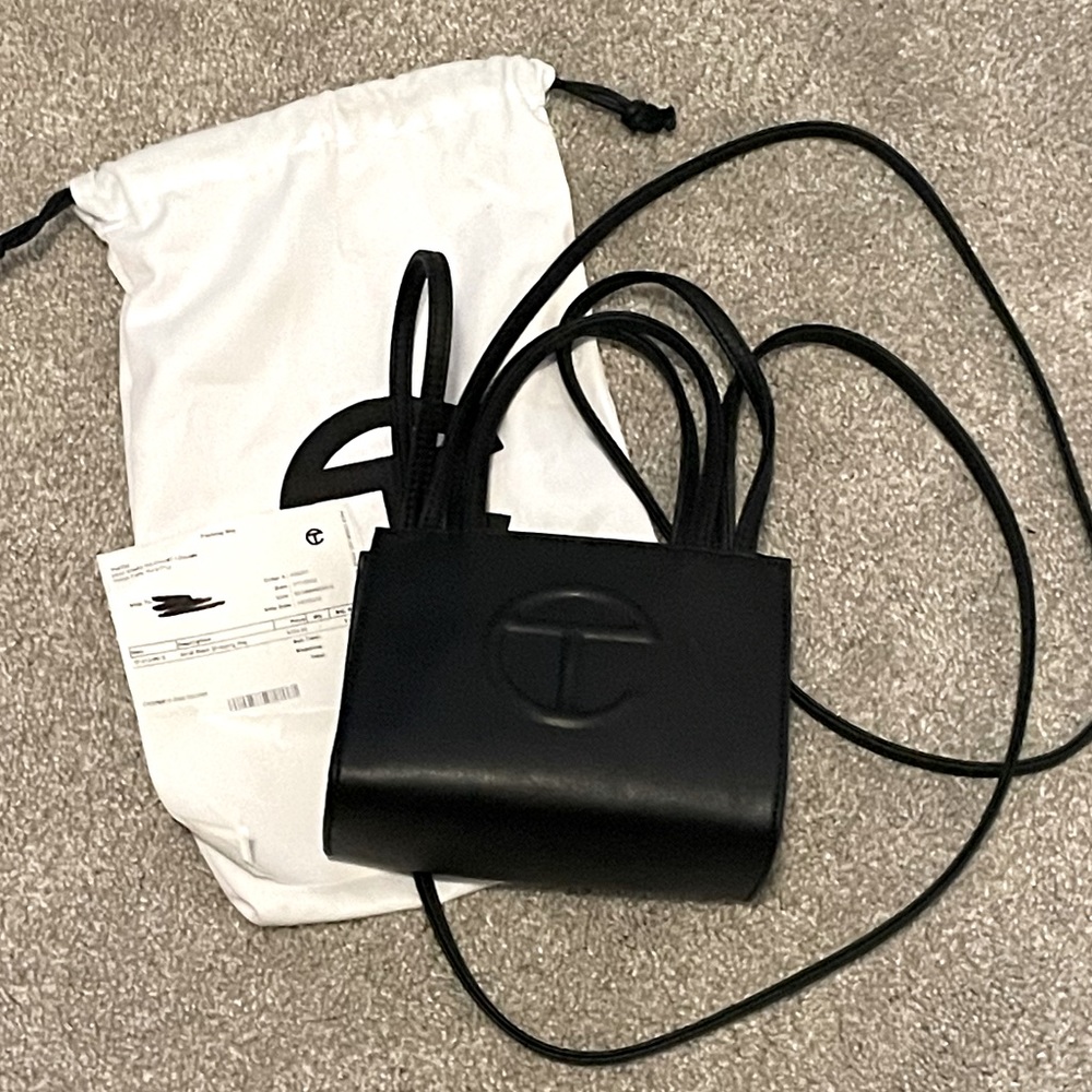 Telfar Black Crossbody Bag